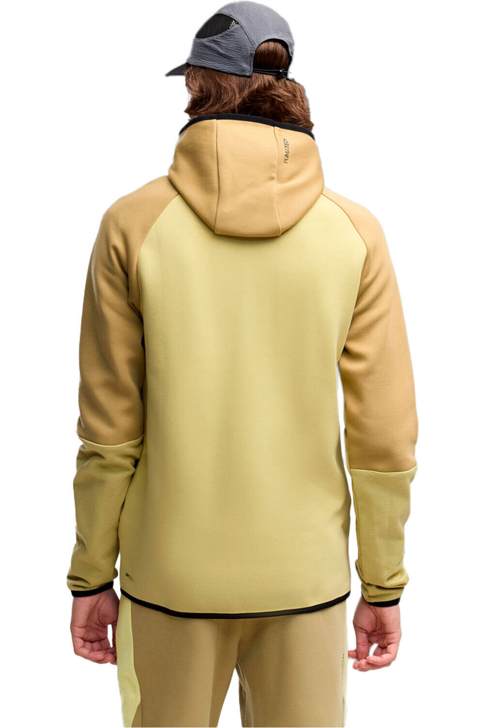 Puma sudadera hombre PUMATECH Slim Elevat vista trasera