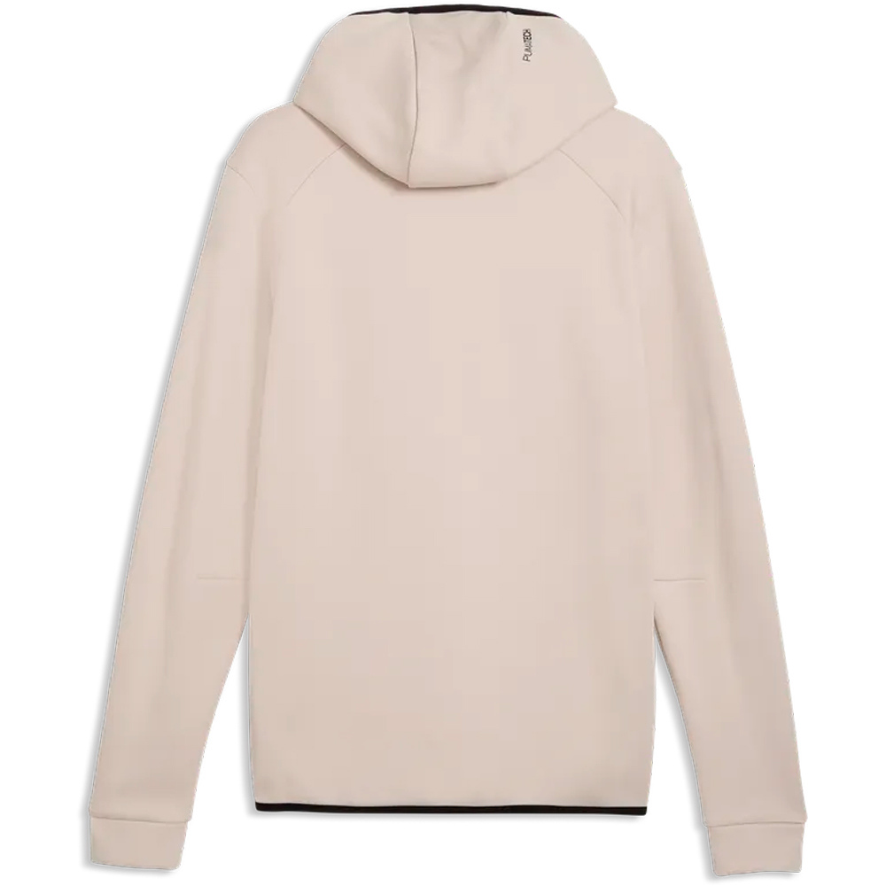 Puma sudadera hombre PUMATECH Slim Hoodie vista trasera