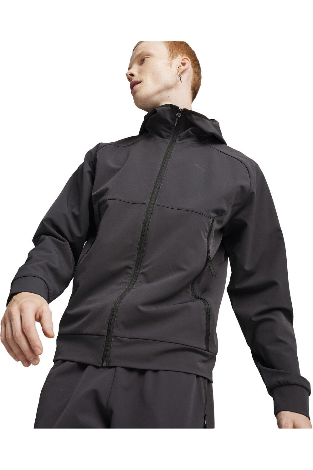 Puma sudadera hombre PUMATECH Track Jacket WV vista frontal