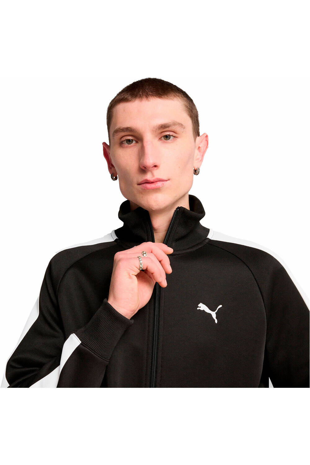 Puma sudadera hombre T7 ALWAYS ON Track J vista detalle