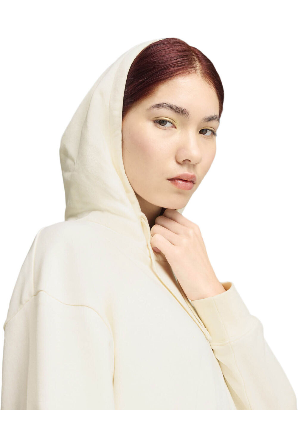 Puma sudadera mujer ESS ELEVATED Comfort vista detalle