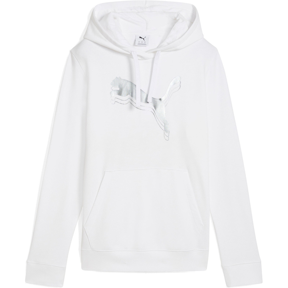 Puma sudadera mujer ESS METALLIC Hoodie TR 03