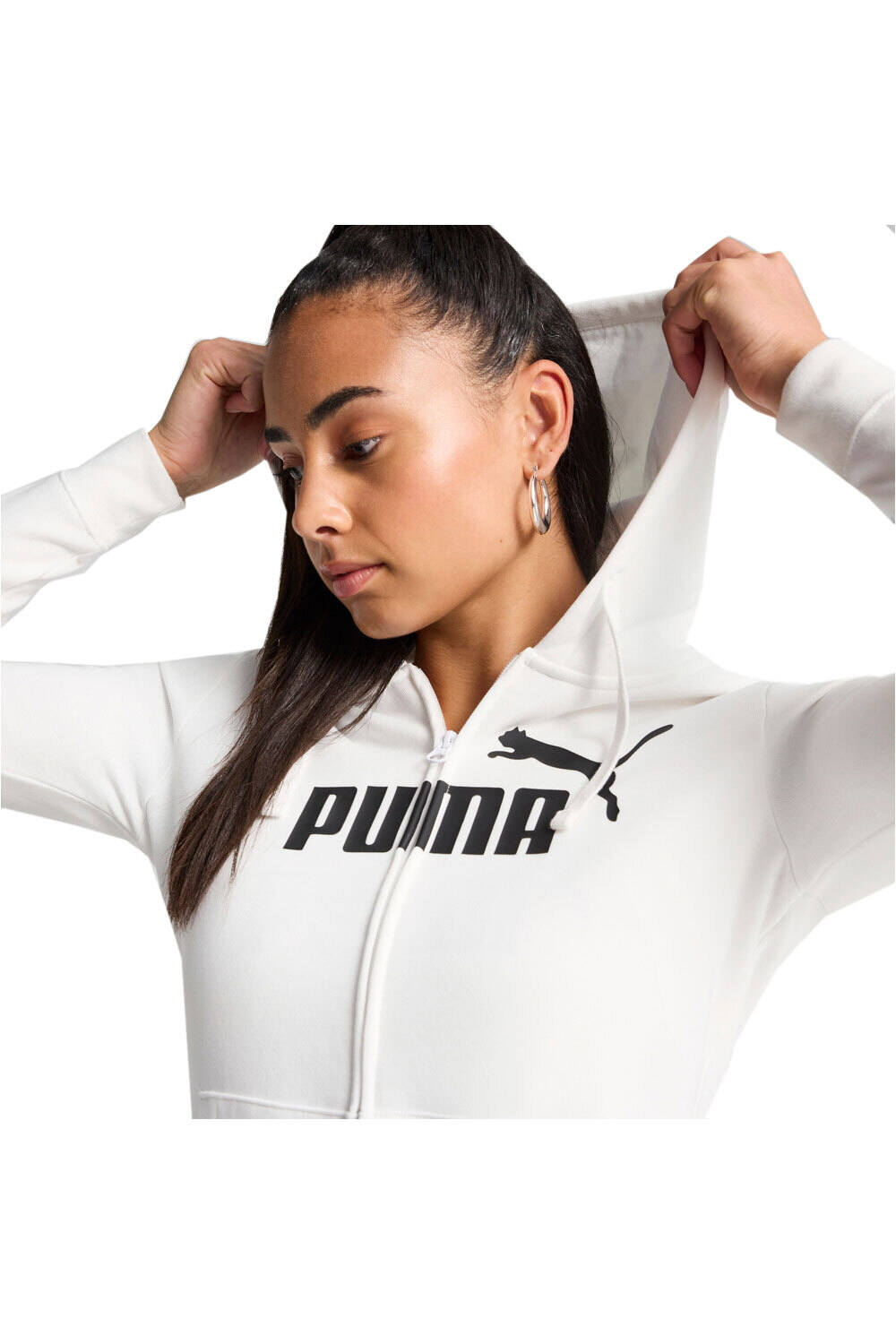 Puma sudadera mujer ESS No. 1 Logo Full- vista detalle