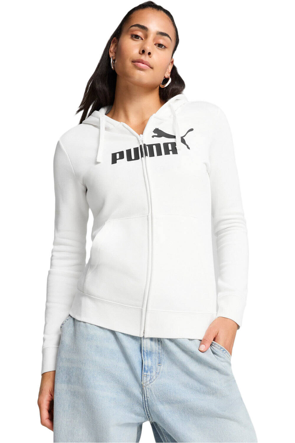 Puma sudadera mujer ESS No. 1 Logo Full- vista frontal
