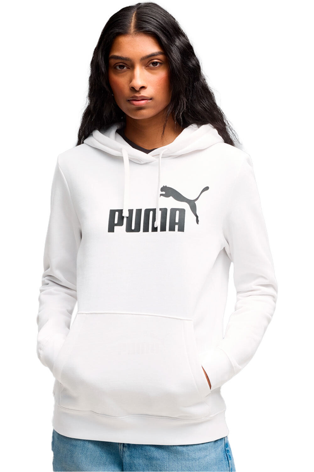 Puma sudadera mujer ESS No. 1 Logo Hoodi vista frontal