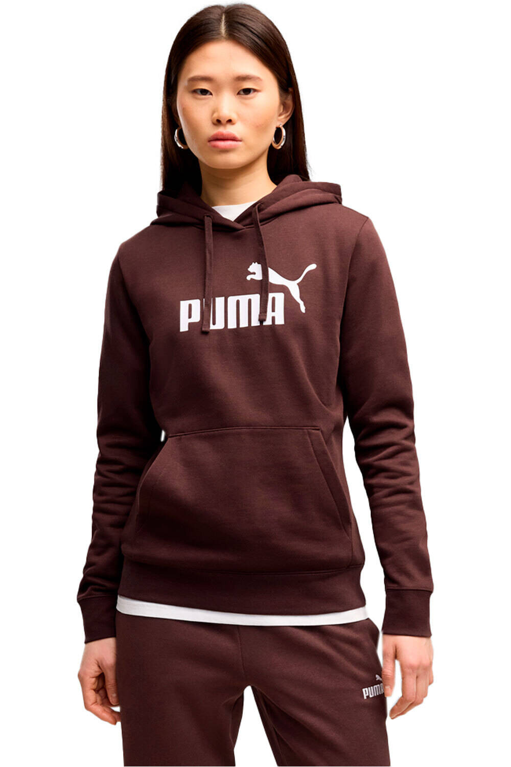 Puma sudadera mujer ESS No. 1 Logo Hoodi vista frontal