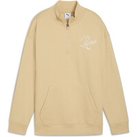 Puma sudadera mujer ESS SCRIPT Relaxed H vista detalle
