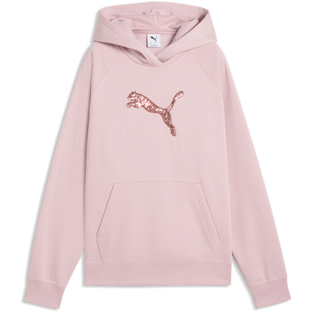 Puma sudadera mujer ESS SEQUINS Standard vista detalle