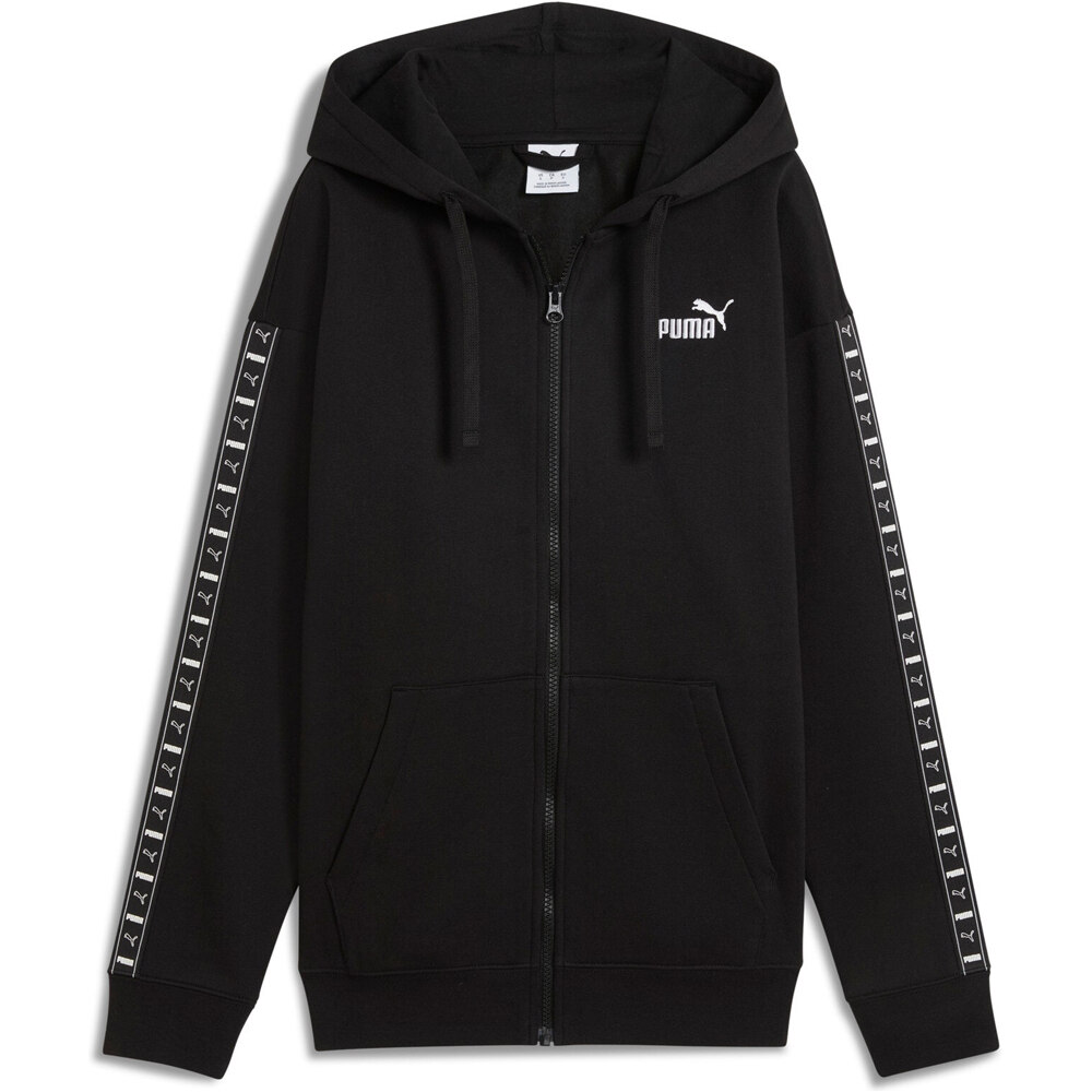 Puma sudadera mujer ESS TAPE Relaxed Ful vista detalle