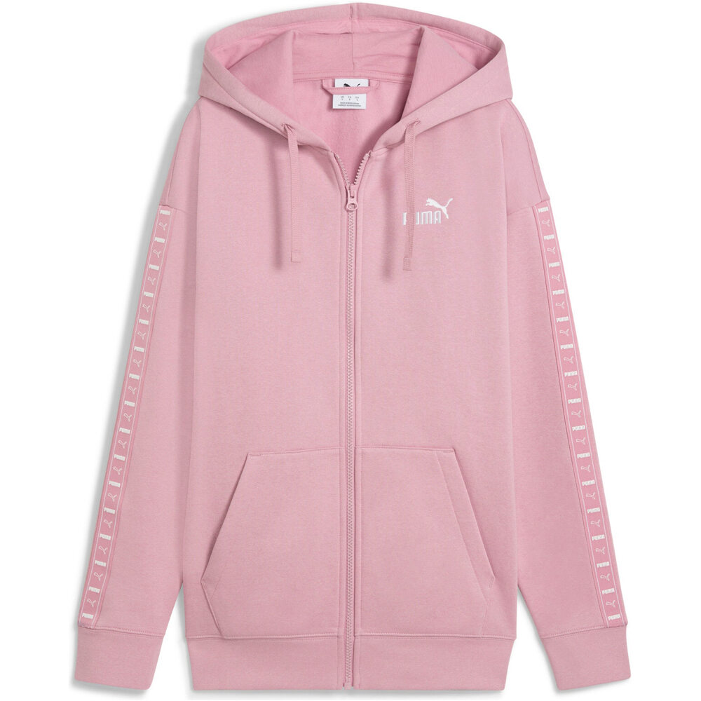 Puma sudadera mujer ESS TAPE Relaxed Ful vista detalle