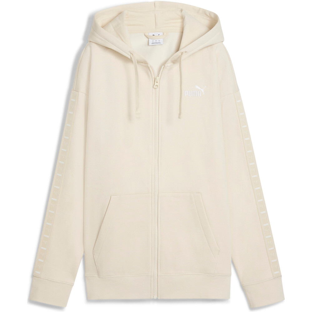 Puma sudadera mujer ESS TAPE Relaxed Ful vista detalle