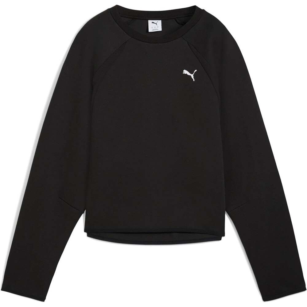 Puma sudadera mujer EVOSTRIPE Comfort Sh vista detalle