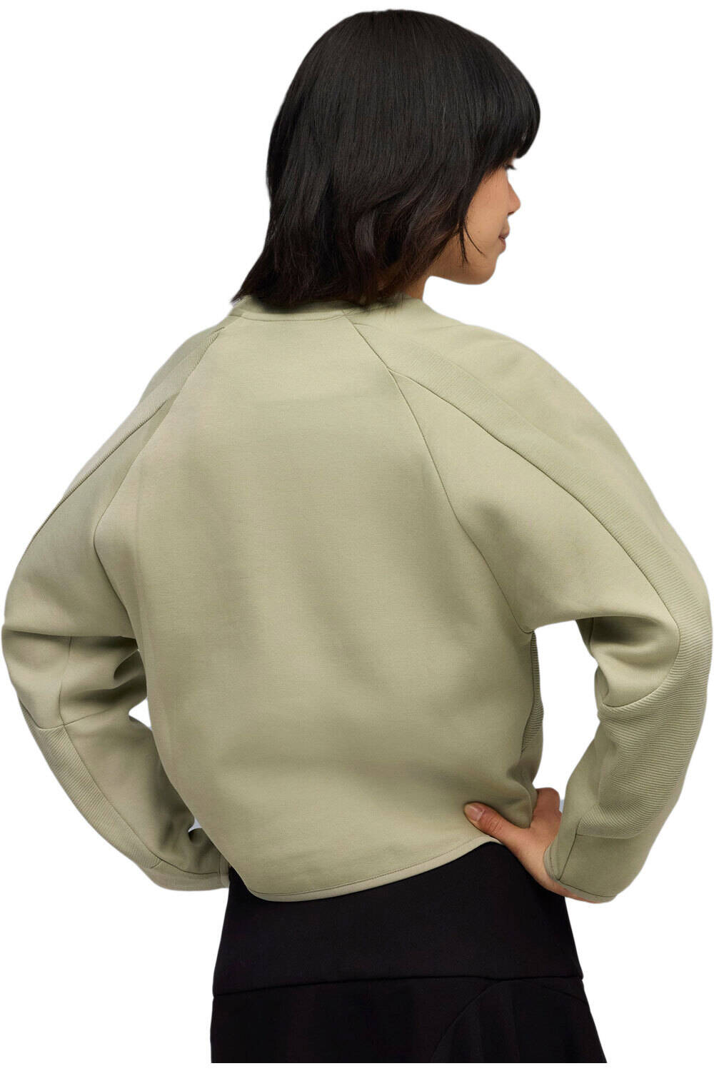 Puma sudadera mujer EVOSTRIPE Comfort Sh vista trasera