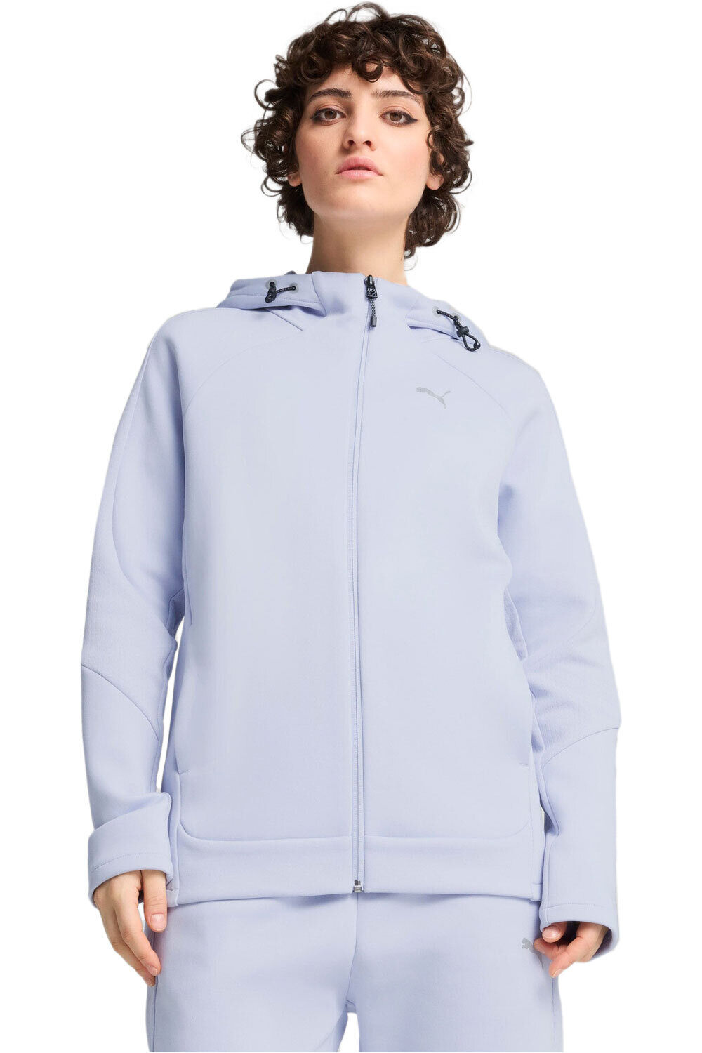 Puma sudadera mujer EVOSTRIPE Full-Zip H vista frontal