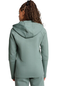 Puma sudadera mujer EVOSTRIPE Full-Zip H vista trasera