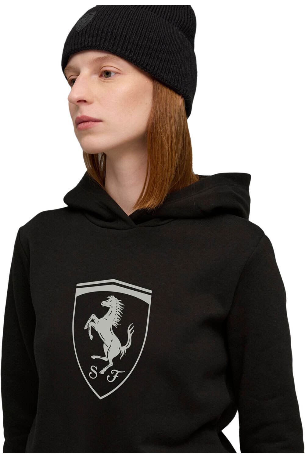 Puma sudadera mujer Ferrari Sportswear W vista detalle