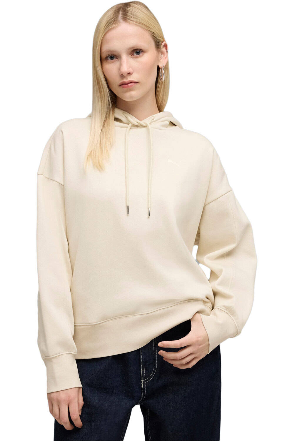 Puma sudadera mujer HER Oversized Hoodie vista frontal