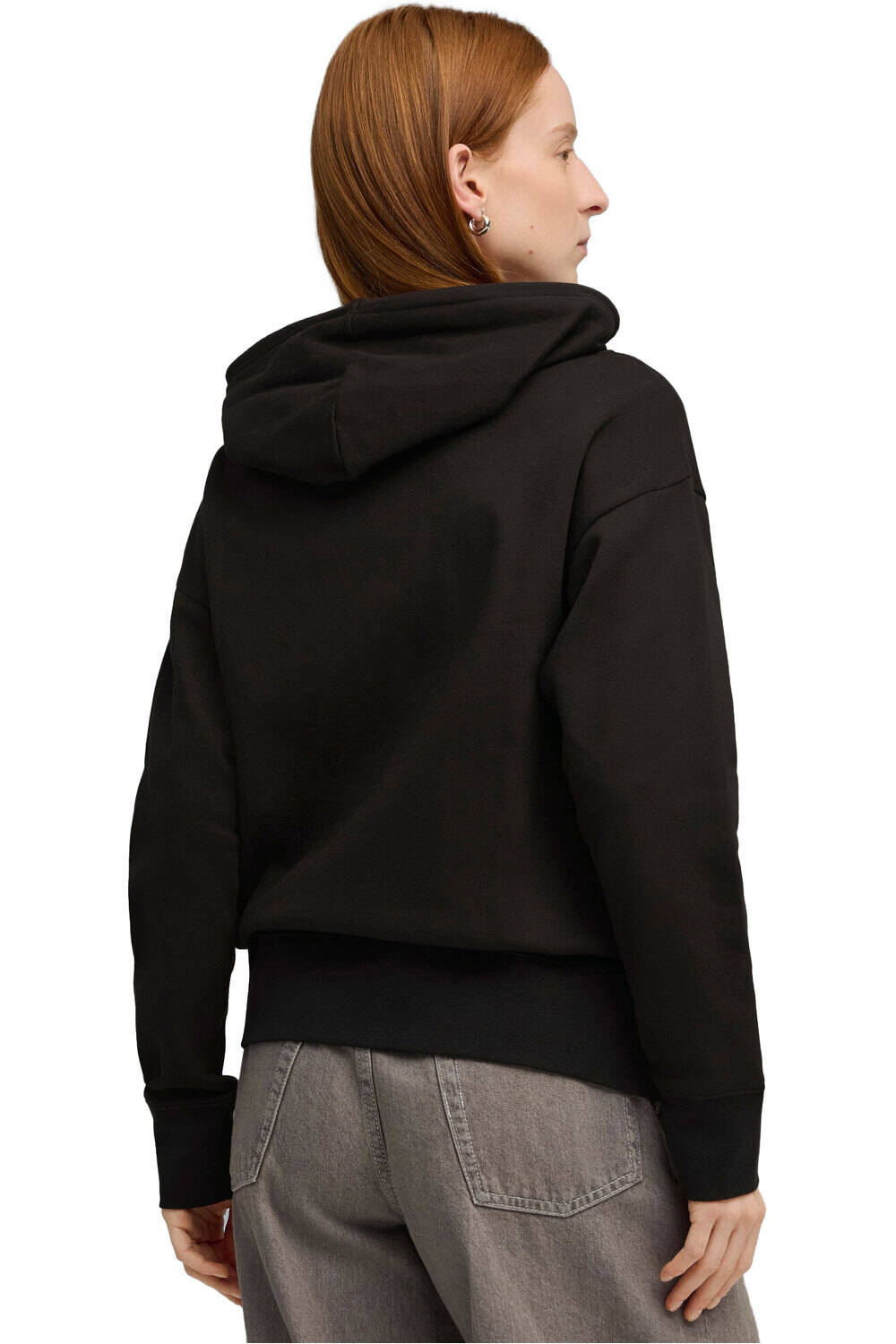 Puma sudadera mujer HER Relaxed Full-Zip vista trasera