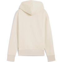 Puma sudadera mujer HER Relaxed Full-Zip vista trasera