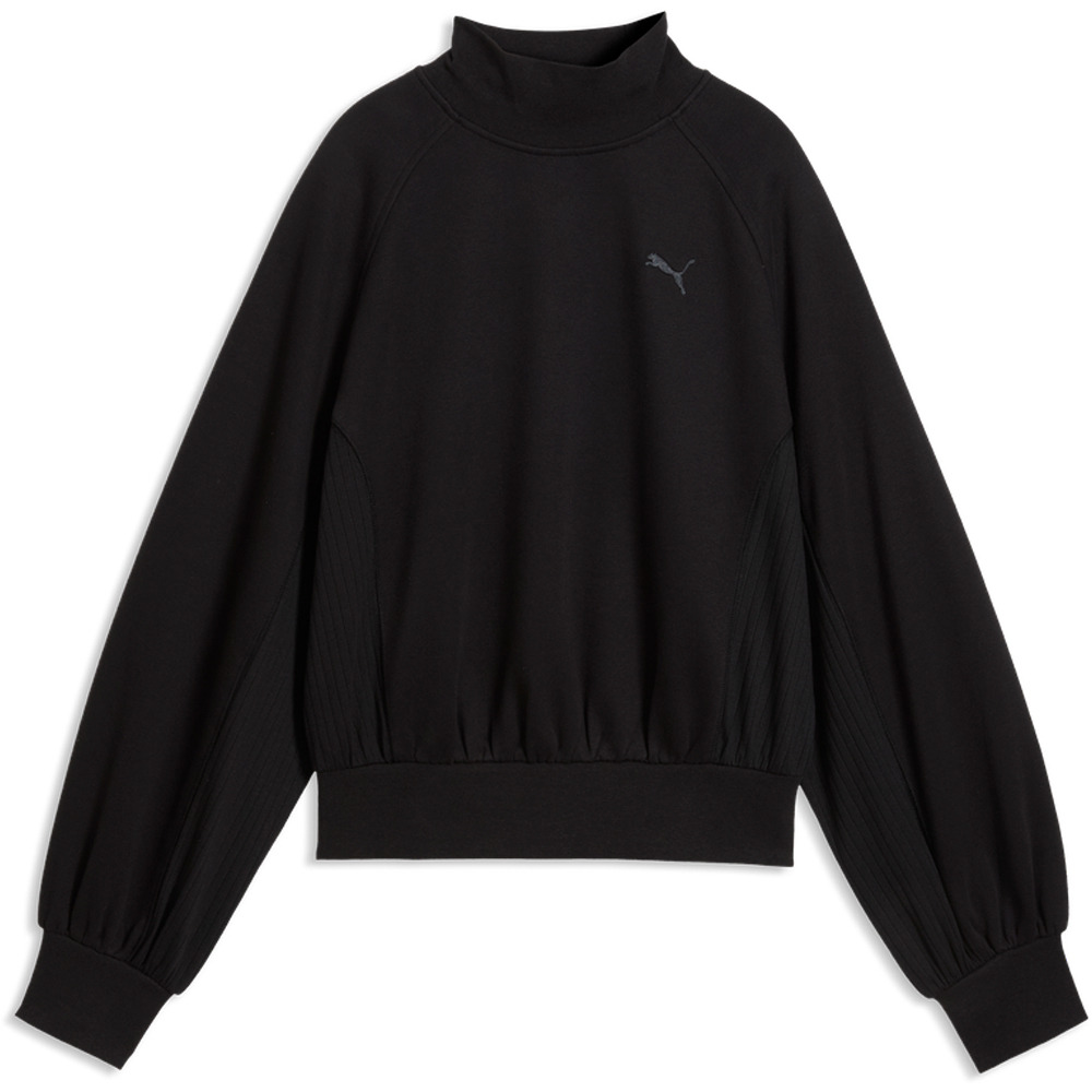 Puma sudadera mujer HER Relaxed Mock Nec vista detalle