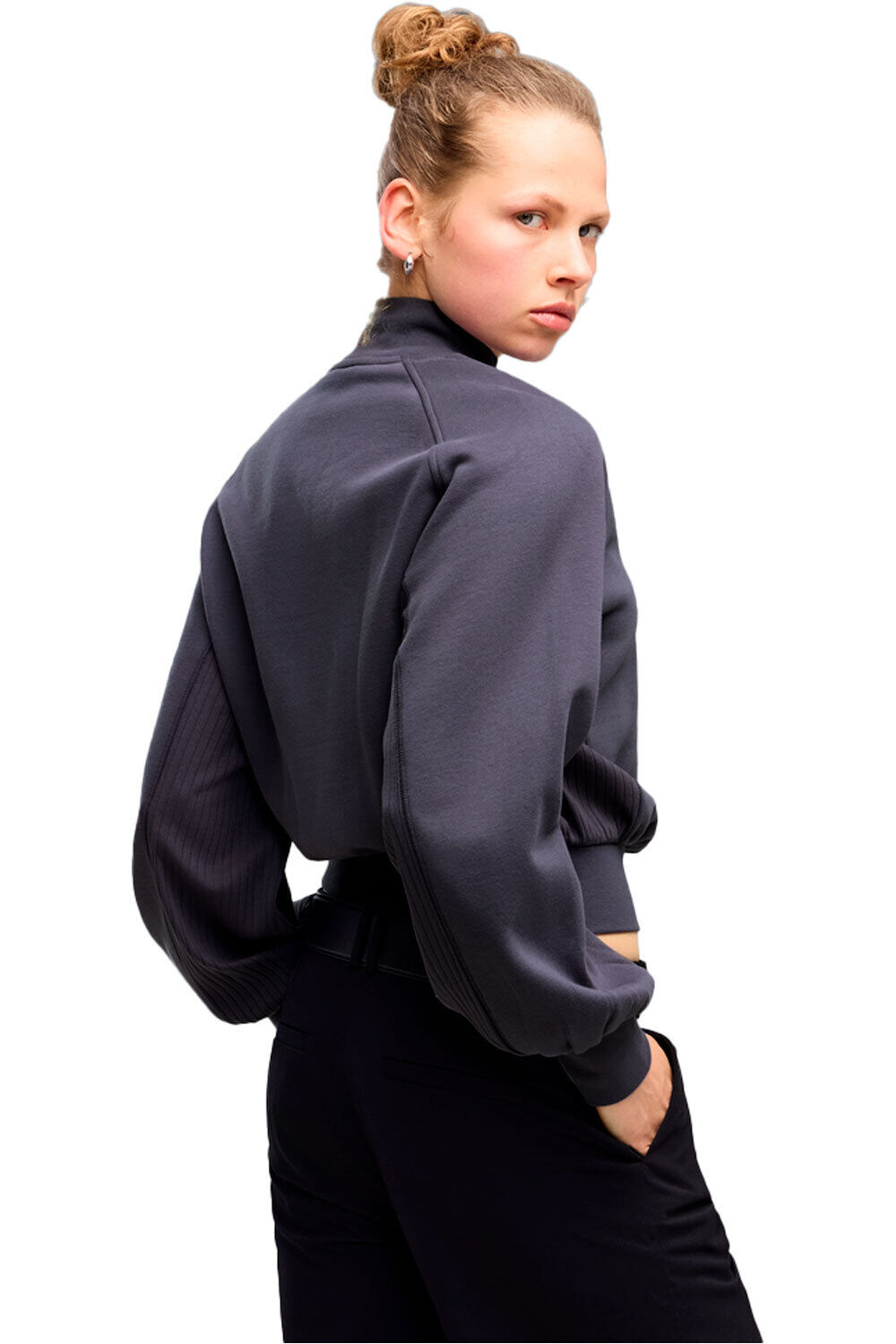 Puma sudadera mujer HER Relaxed Mock Nec vista trasera