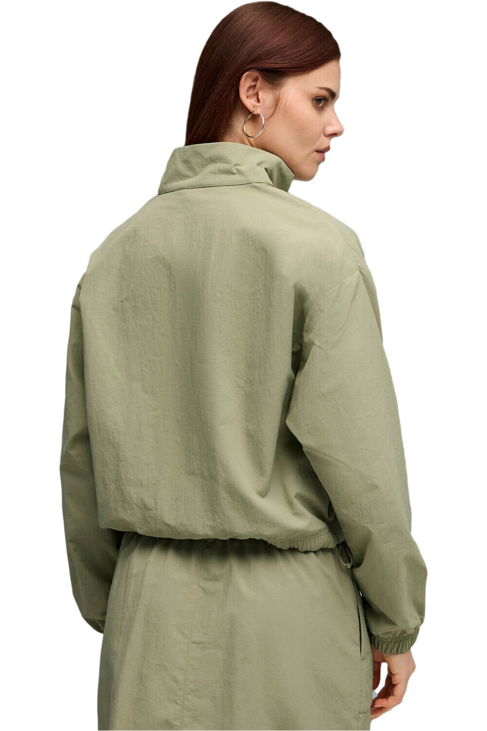 Puma sudadera mujer HER Relaxed Woven Ha vista trasera