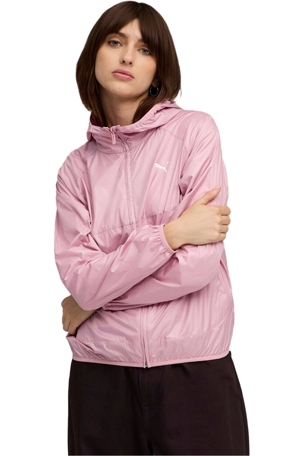 Puma sudadera mujer Packlite Windbreaker vista frontal