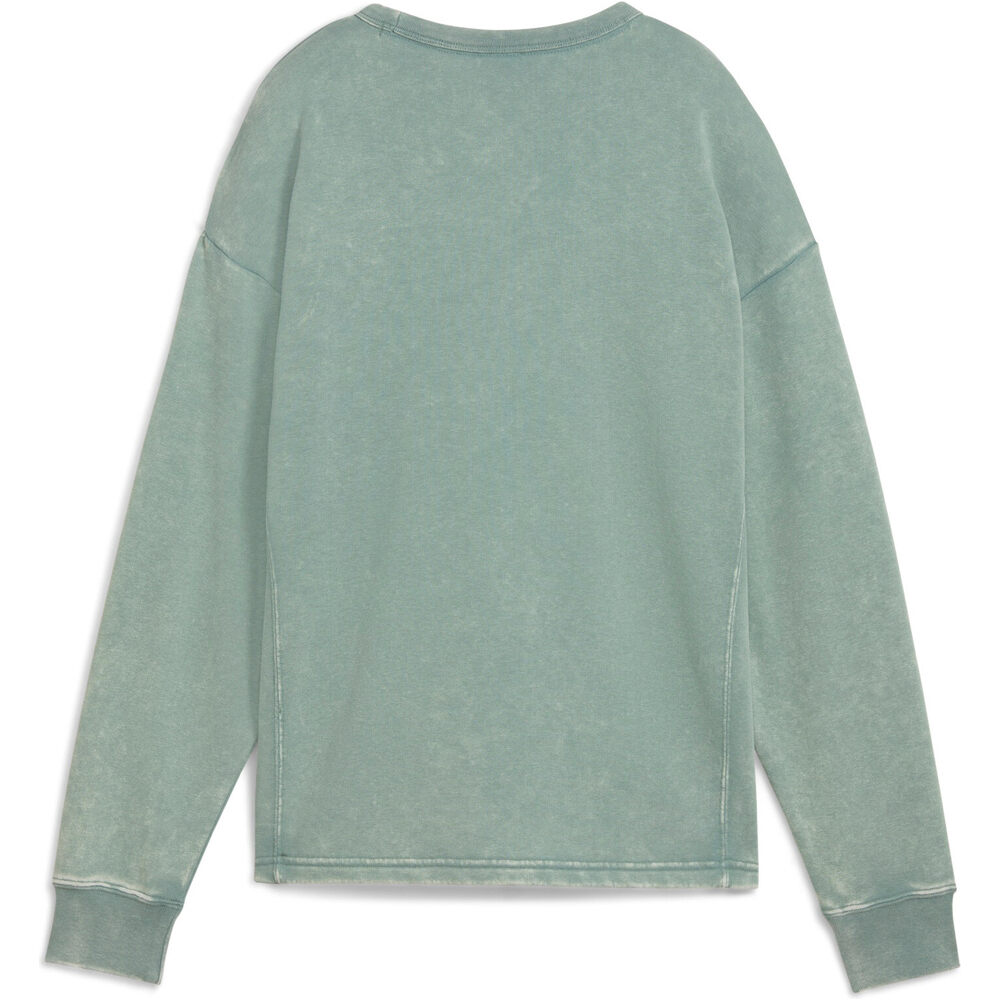 Puma sudadera mujer PUMA CLASS Comfort Washed Crew TR 03