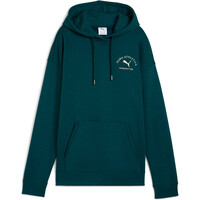 Puma sudadera mujer PUMA CLASS Relaxed H vista detalle