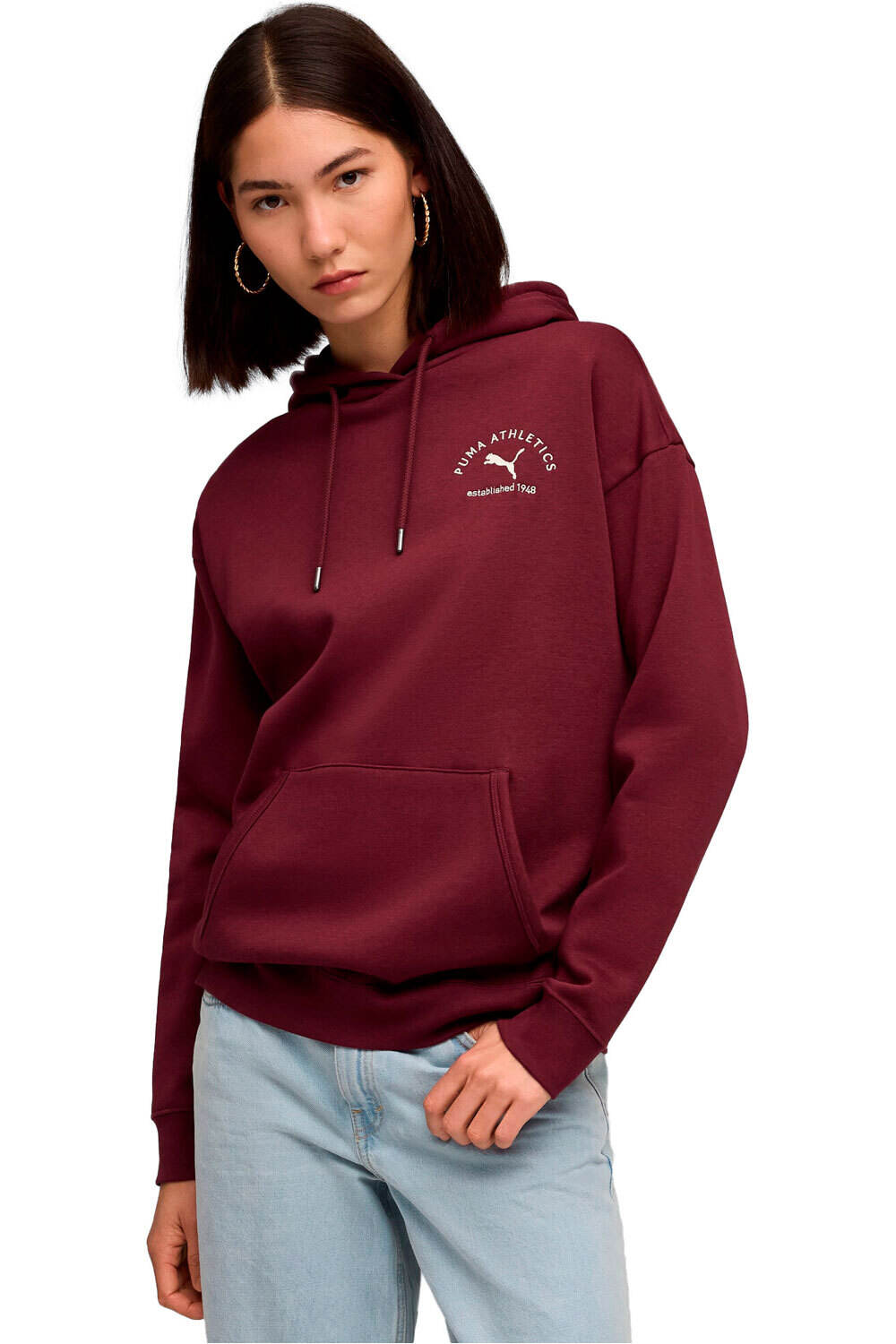 Puma sudadera mujer PUMA CLASS Relaxed H vista frontal