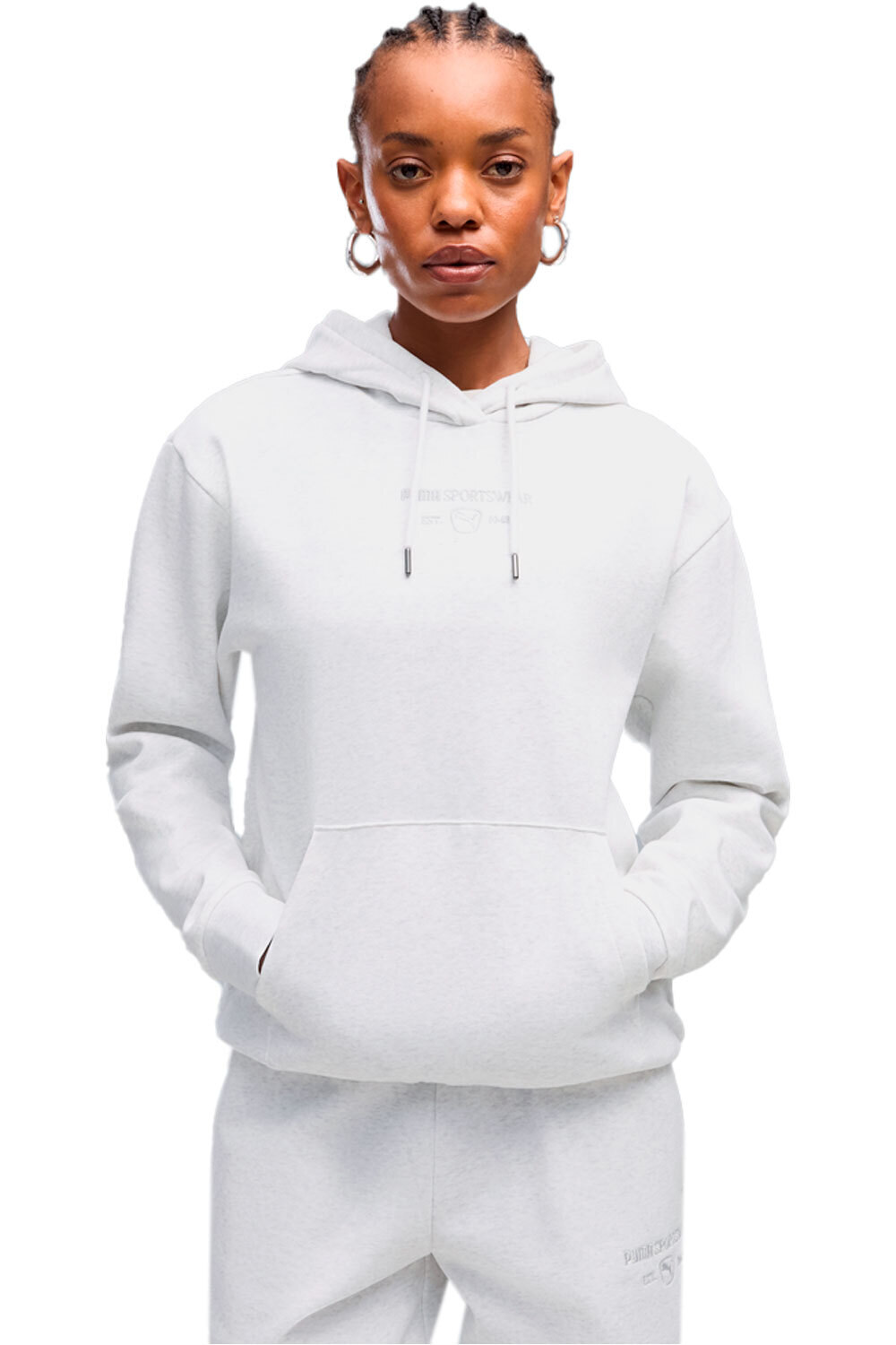 Puma sudadera mujer PUMA CLASS Standard vista frontal