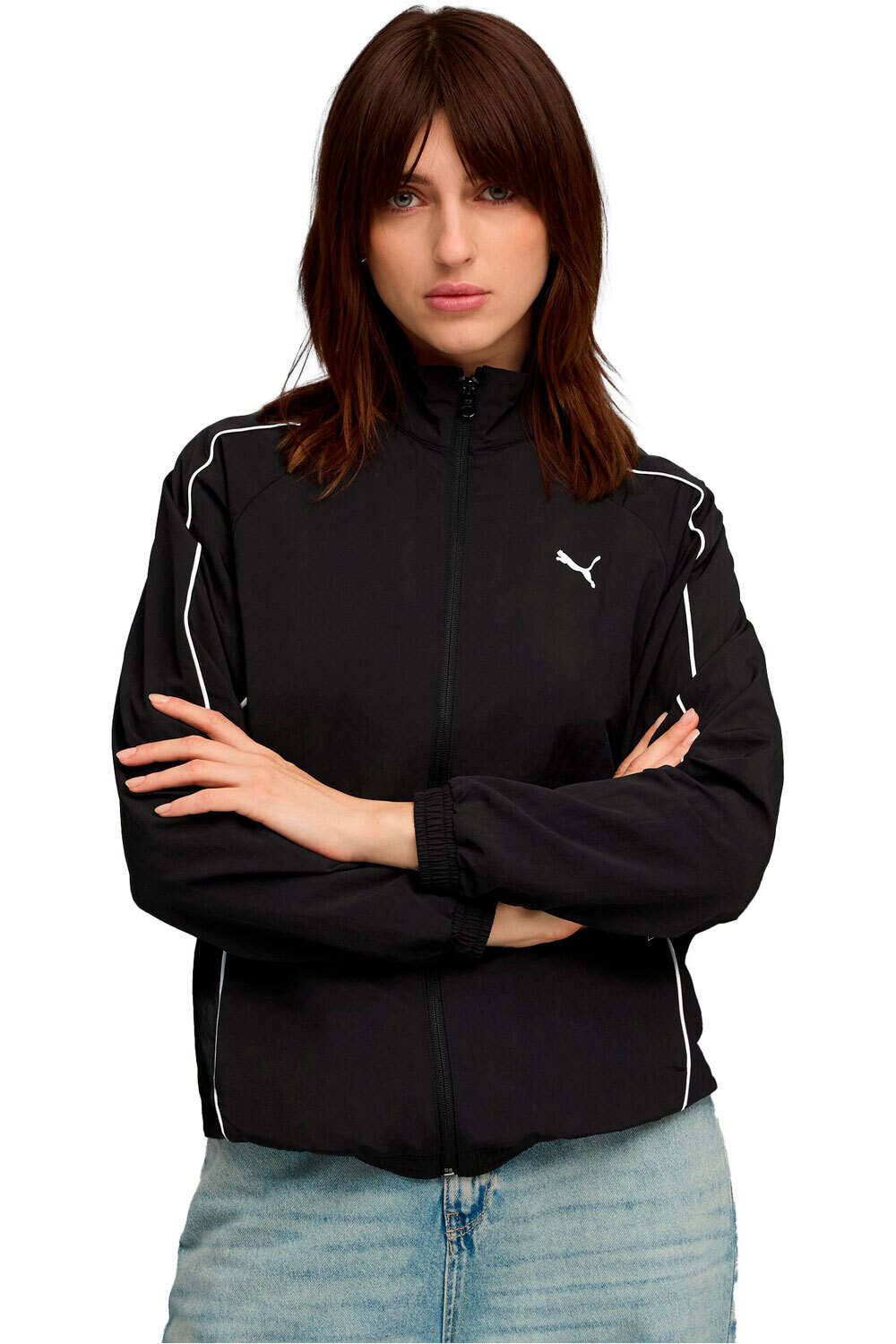 Puma sudadera mujer PUMA SPORT Comfort W vista frontal