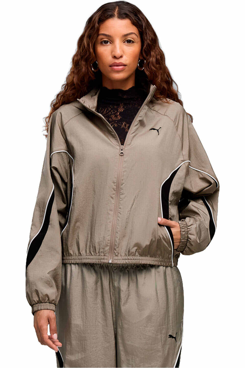 Puma sudadera mujer PUMA SPORT Relaxed W vista frontal