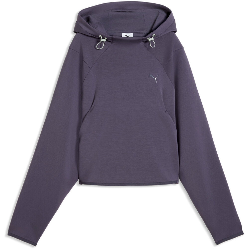 Puma sudadera mujer PUMATECH SENSE Relax vista detalle