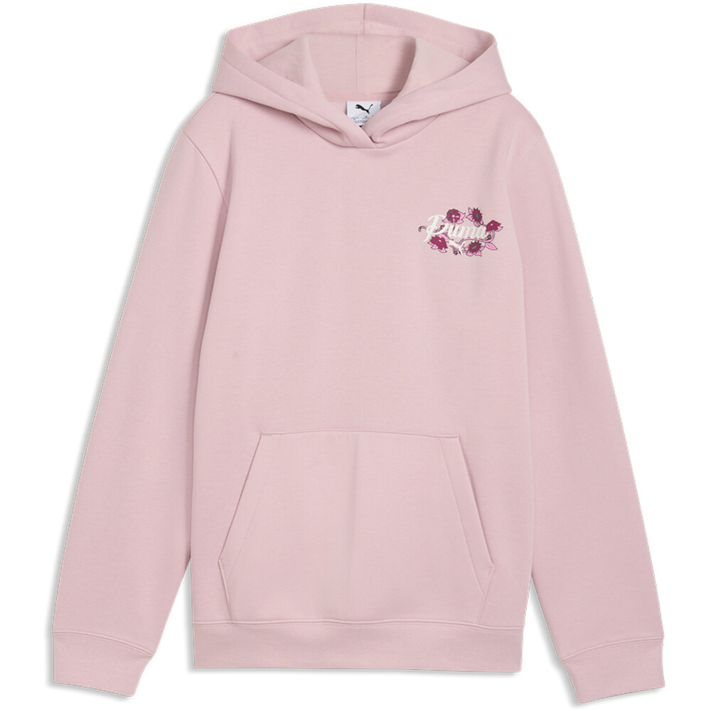 Puma sudadera niña ESS NATURE 2.0 Graph vista detalle