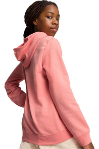 Puma sudadera niña ESS No. 1 Logo Hoodie TR G vista trasera