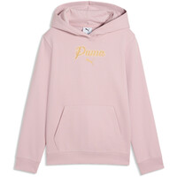 Puma sudadera niña ESS SCRIPT Glitter H vista detalle