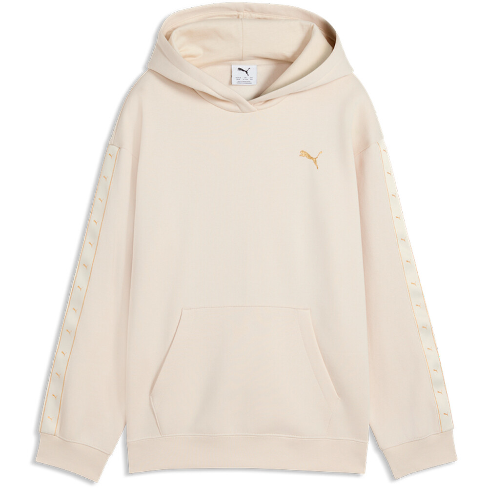 Puma sudadera niña ESS TAPE Relaxed Hoo vista detalle