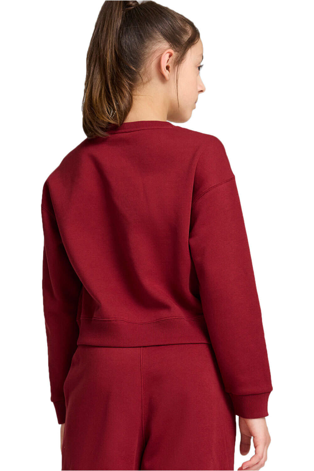 Puma sudadera niña PUMA SQUAD Crew FL G vista trasera