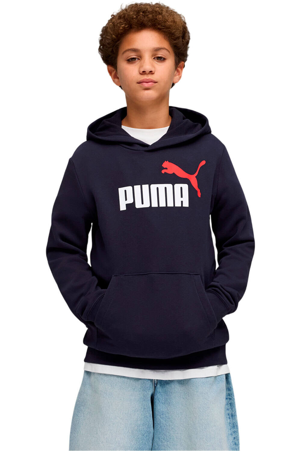 Puma sudadera niño ESS 2 COLOR No.1 Log vista frontal