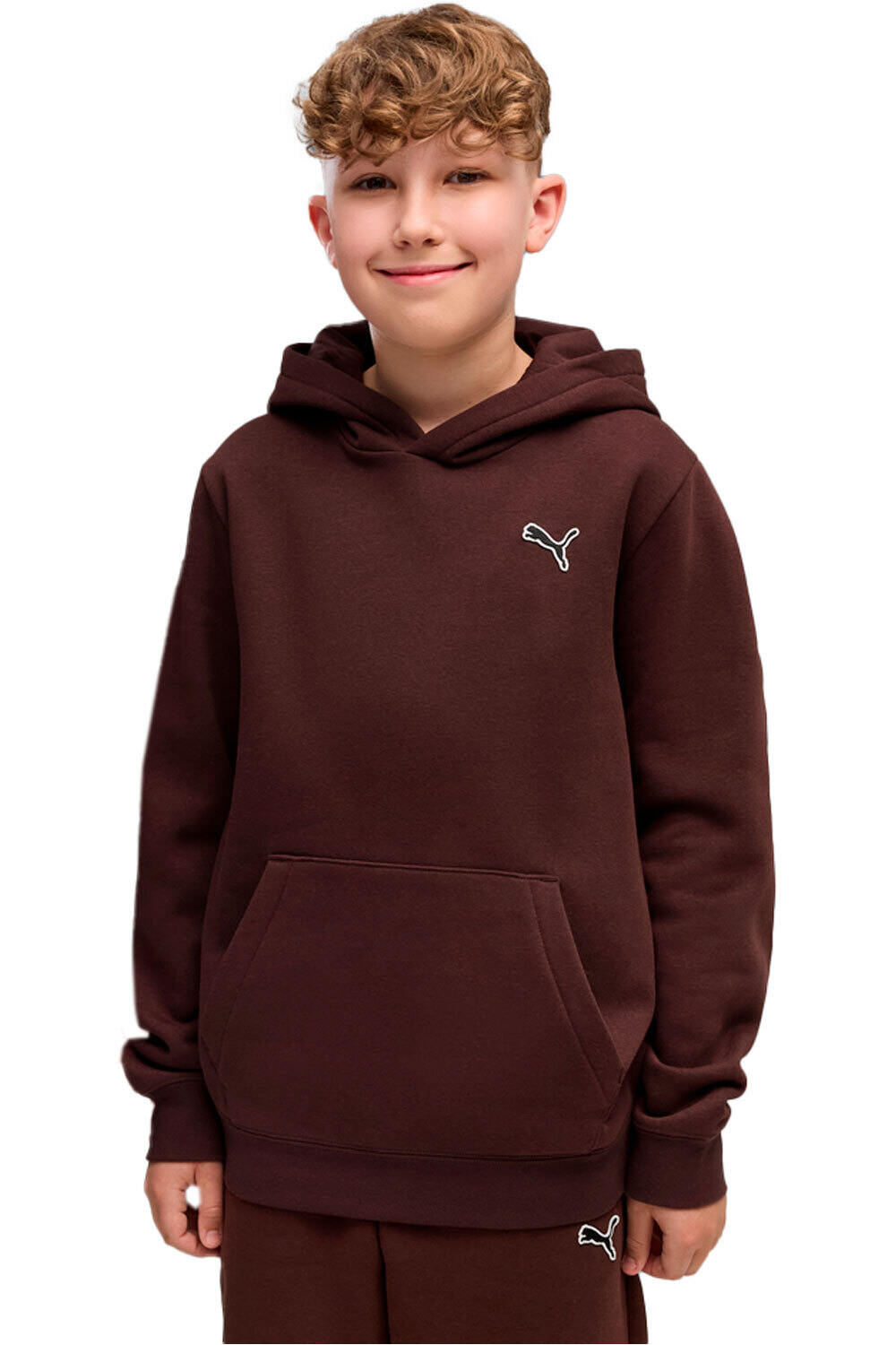Puma sudadera niño ESS ELEVATED Hoodie vista frontal