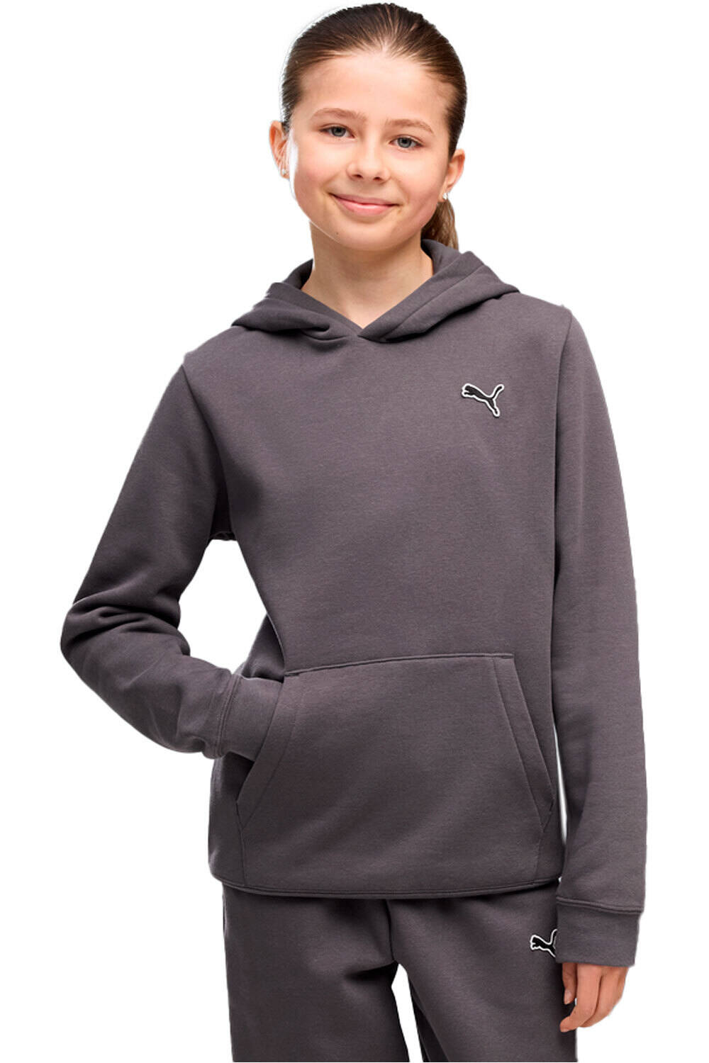 Puma sudadera niño ESS ELEVATED Hoodie vista frontal