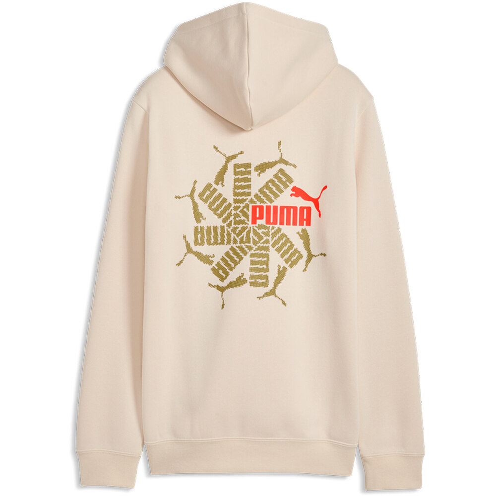 Puma sudadera niño ESS LOGO LAB Brand B vista trasera