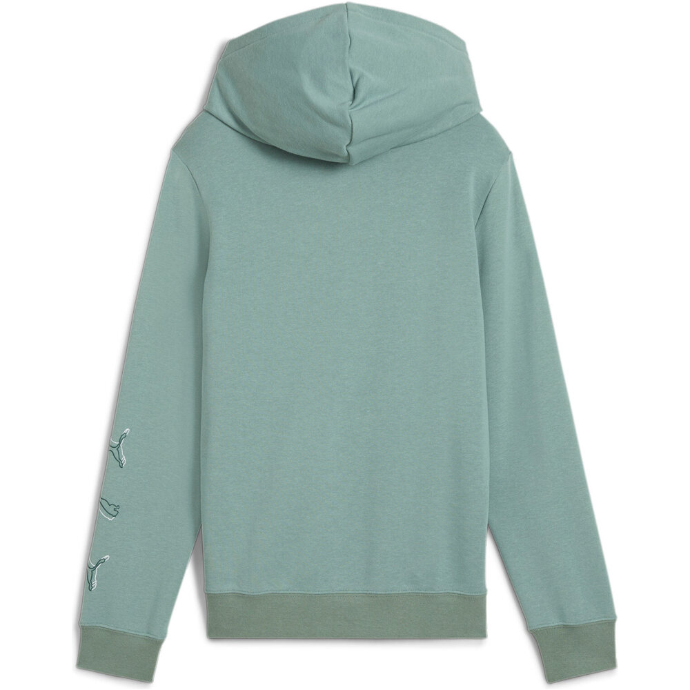 Puma sudadera niño ESS LOGO LAB Execution Hoodie TR B vista trasera