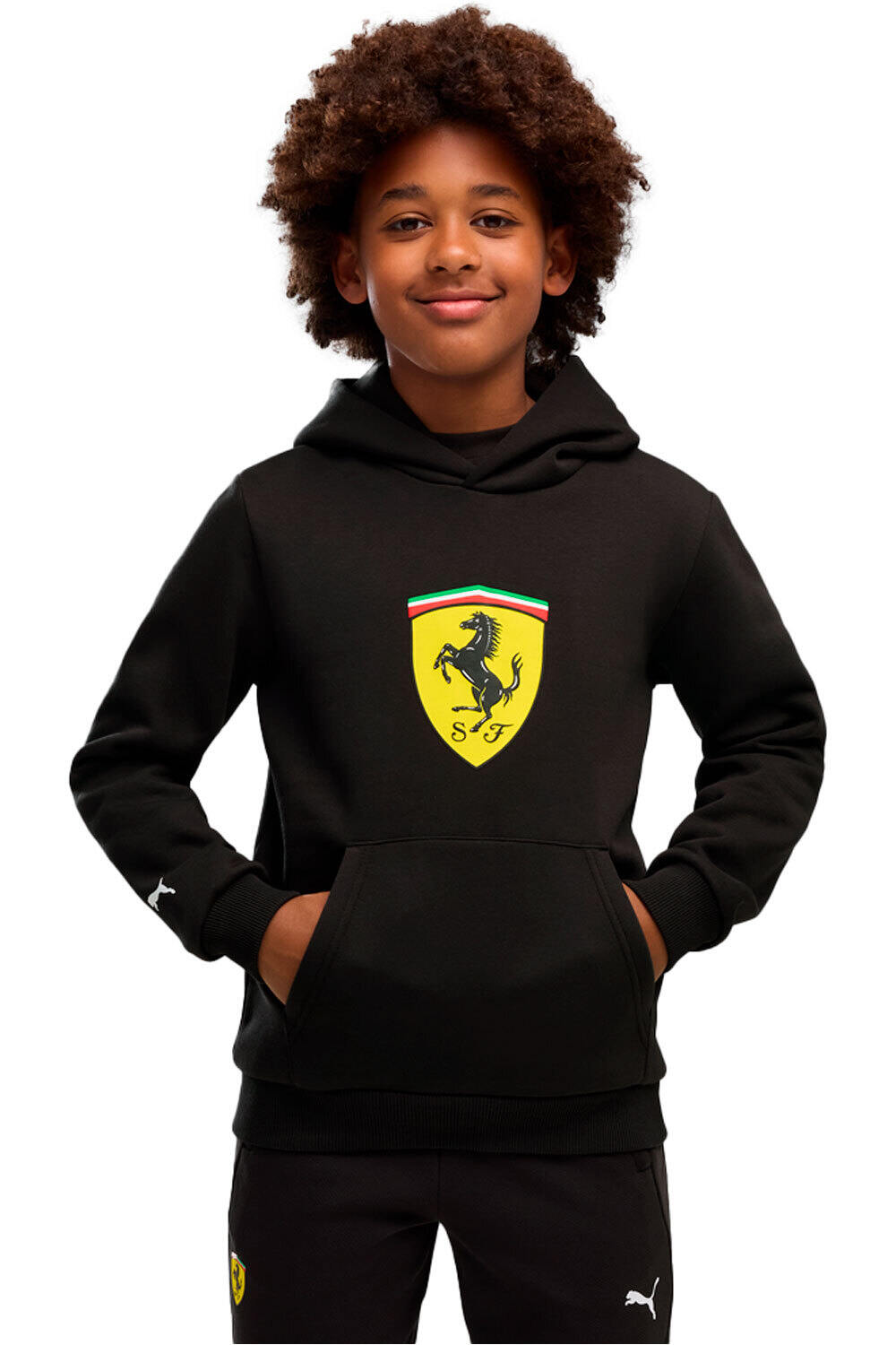 Puma sudadera niño Ferrari KIDS Colored vista frontal