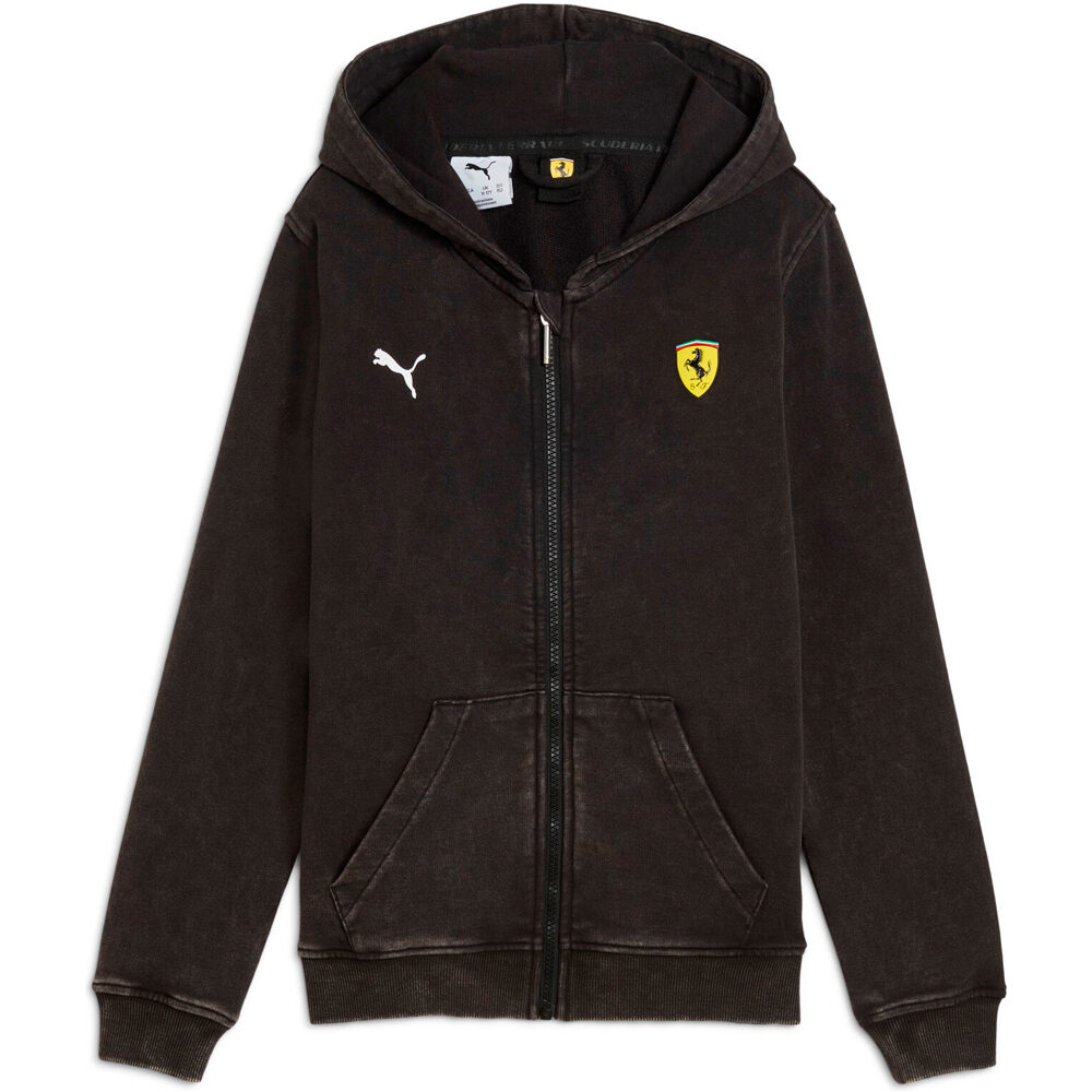 Puma sudadera niño Ferrari Sportswear K vista detalle