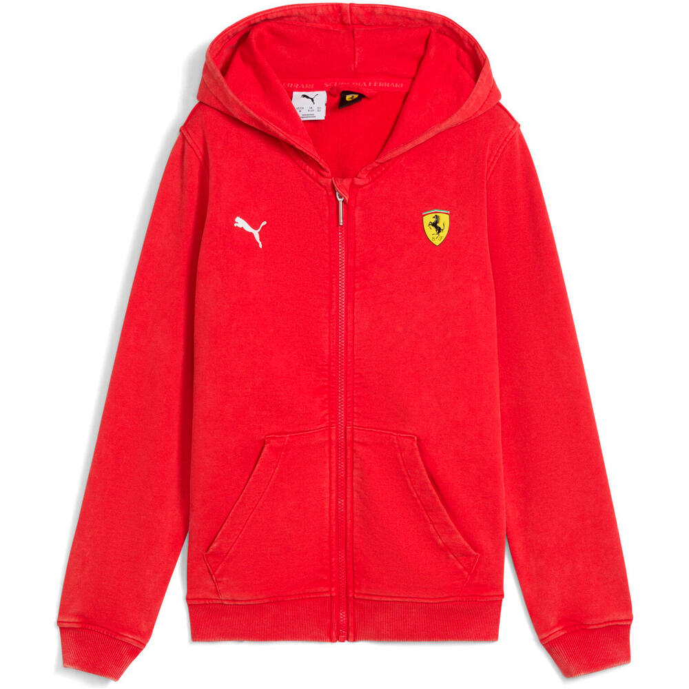 Puma sudadera niño Ferrari Sportswear K vista detalle