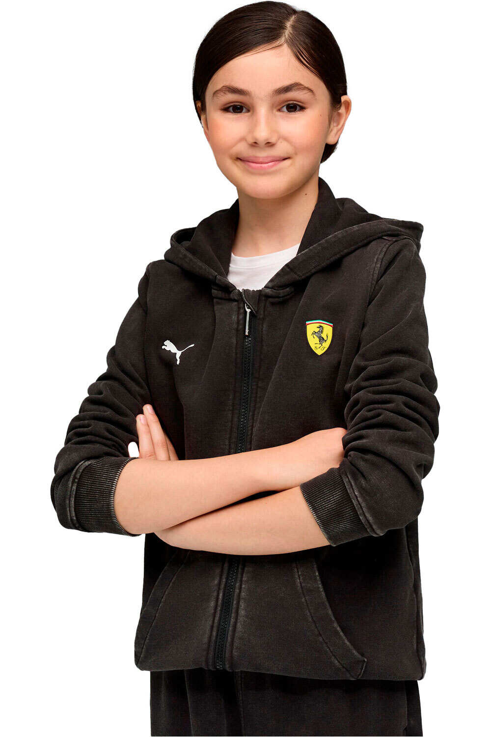 Puma sudadera niño Ferrari Sportswear K vista frontal