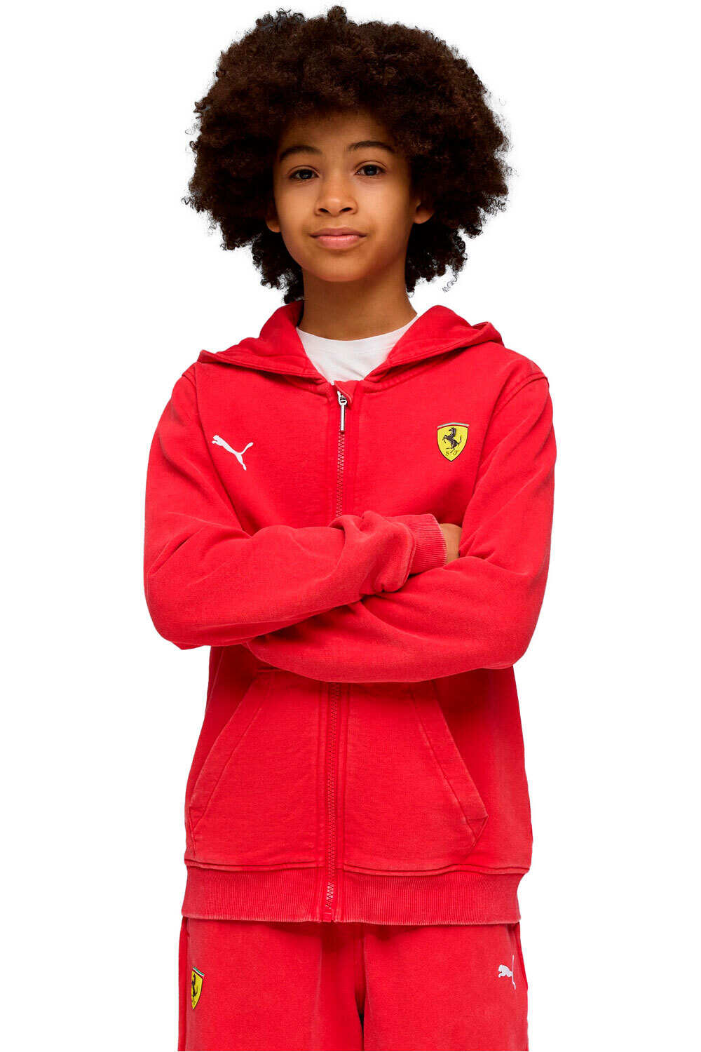 Puma sudadera niño Ferrari Sportswear K vista frontal