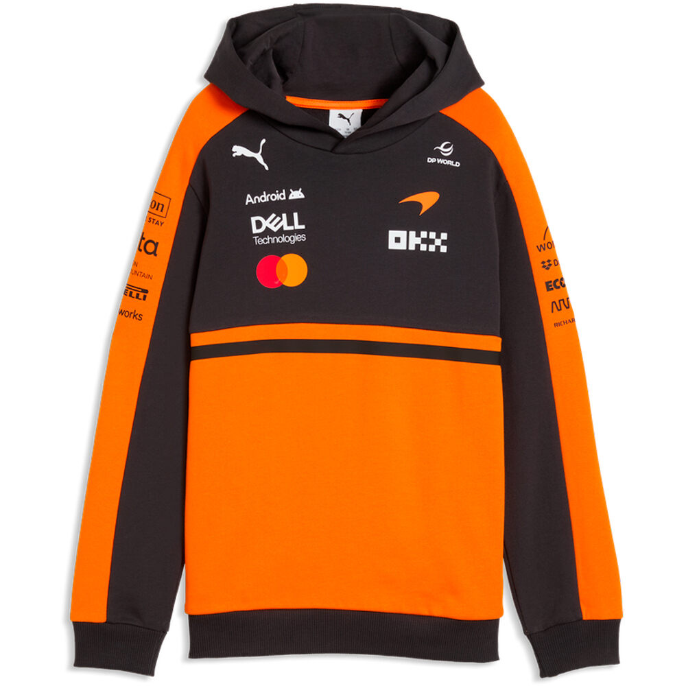 Puma sudadera niño McLaren Replica Hood vista detalle